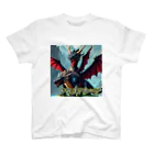 nkbg50のモンスターシリーズ：ドラゴンホーン Regular Fit T-Shirt