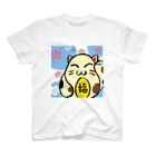 瀬戸の潮風のまねき猫02 スタンダードTシャツ