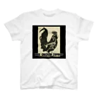 Cafe and Studio Sukizuki Art of Resistance のThee Chicken Zombies  スタンダードTシャツ