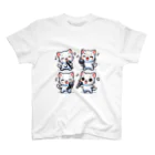 チェリモヤのねこコーラス 03 Regular Fit T-Shirt