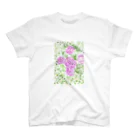 totoartの紫陽花 スタンダードTシャツ