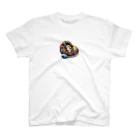 ハピShopの眠り獅子 Regular Fit T-Shirt