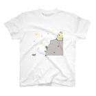 🐥ゆる(いイラストで生き物を)愛(でたい)の今日という日のためのTシャツ(6/29) スタンダードTシャツ