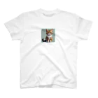 Taka Maker's のお座り子猫 スタンダードTシャツ