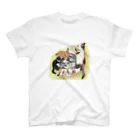 イラストレータ　佐野早津紀グッズの佐野早津紀　猫　XYZ Regular Fit T-Shirt