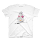 Keiko_Naoko-Art-Japanの海王 ポセイドン（ロゴ入り）その気持ち ありがたい スタンダードTシャツ