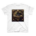 BABYLON  Channel　aiのブラック　ドラゴン　Renaissance1 baroque スタンダードTシャツ