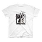 MAD AIR OFFICIALのBlack Logo B Regular Fit T-Shirt