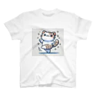 sho-shoのおさんぽ猫 スタンダードTシャツ