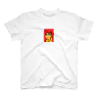 引き弱のトラネコカンフー Regular Fit T-Shirt