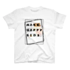 MAHAKD2064のMAKE HAPPY KIDS スタンダードTシャツ