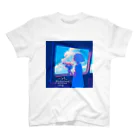 花束娘のA Girl and Flowers on the Journey Regular Fit T-Shirt