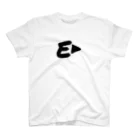 Exciter K.K.のExciter Logo Black Regular Fit T-Shirt