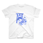 犬張子さんのお店の犬張子さん　ブルー Regular Fit T-Shirt