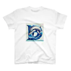 NaturalCanvasのOcean's Smile, Waves of Hope スタンダードTシャツ