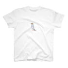 otsubu_to_kosameののぞき文鳥(シルバー) スタンダードTシャツ