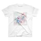 Chi3の水彩画の優雅な花々 Regular Fit T-Shirt