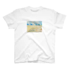 RITUKI-ENOAの浜辺にて スタンダードTシャツ