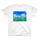 mizuphoto galleryのLife is short, so laugh heartily, love deeply. Regular Fit T-Shirt