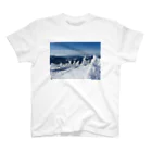 YOBULLCOの雪山 スタンダードTシャツ