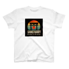 クリチコッチのレトロデザインの鳥居 Regular Fit T-Shirt