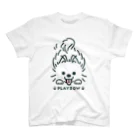 イラスト MONYAAT のポメラニアン　PLAYBOW B L Regular Fit T-Shirt