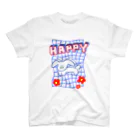 303のおみせのHAPPY犬 スタンダードTシャツ