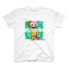 ohutonのneco neco neco スタンダードTシャツ