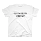 Social Unfit PersonのSocial Unfit Person / Basic Logo Tee スタンダードTシャツ