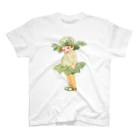 Saza-nami Antique designのカリフラワーちゃん Regular Fit T-Shirt