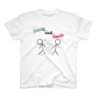 Youth_Youngsの帰る男くんと行ったりちゃん Regular Fit T-Shirt