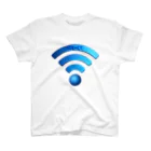 かえるかえるのWi-Fi Regular Fit T-Shirt