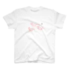 Gratis officialの落書きハイエナ スタンダードTシャツ