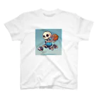 Oz techのスカルフープ：ゴーストプレイヤーのダンクショット Regular Fit T-Shirt
