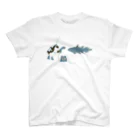 ムクのペンギンコール・うみのなか スタンダードTシャツ