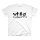 シン・めるくん(0x73C08B1D)のwhile (true) {  alert("!");} Regular Fit T-Shirt