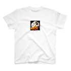 ninja-O3pMfBj6Qw6HのHalloweenの夜🌙🌃 Regular Fit T-Shirt