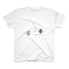 ふくみみ堂の配置DAKE鳥獣戯画　猿と兎と蛙のアレ（カラー） Regular Fit T-Shirt
