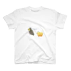 べる子ふじ雄のtori（インコとヒヨコ） Regular Fit T-Shirt