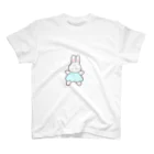 ふんわりうさちゃんのすやすや Regular Fit T-Shirt