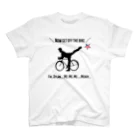 武工房の自転車から降りるディラン Regular Fit T-Shirt