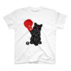 紫九商店 すずり店のボクシング猫 Regular Fit T-Shirt