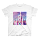 Lavender Wishの砂糖菓子のお城 Regular Fit T-Shirt