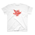 ミチビくん ＳＨＯＰの導ヤタガラスstyle RED Regular Fit T-Shirt