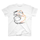 トラド悶々◯虎ケモVtuberの悶々横顔 Regular Fit T-Shirt