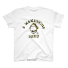 バウンスィの「のびにょき」A MAWASHING SARU Tシャツ Regular Fit T-Shirt