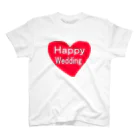 ミラくまのHappy Wedding スタンダードTシャツ