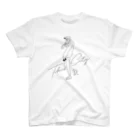 マチダタケルのSUZURIのお店のTHIS CITY (GIRL) Regular Fit T-Shirt