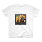 BatsuRaのバックヤードレーサー Regular Fit T-Shirt