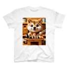 ぺろり庵のキラキラ寿司犬 Regular Fit T-Shirt